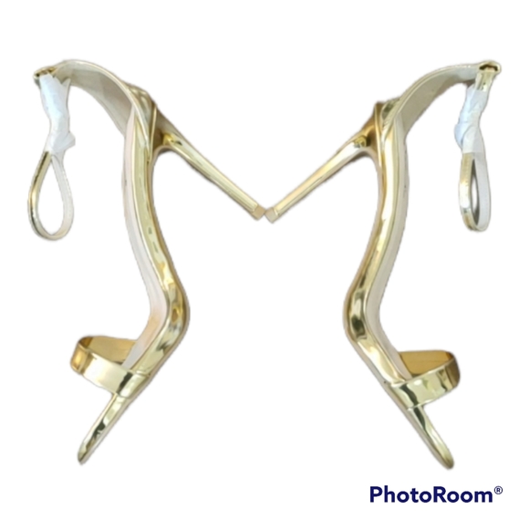 NEW Qupid Grammy-01 Champagne High Heeled Stilettos - Picture 5 of 9